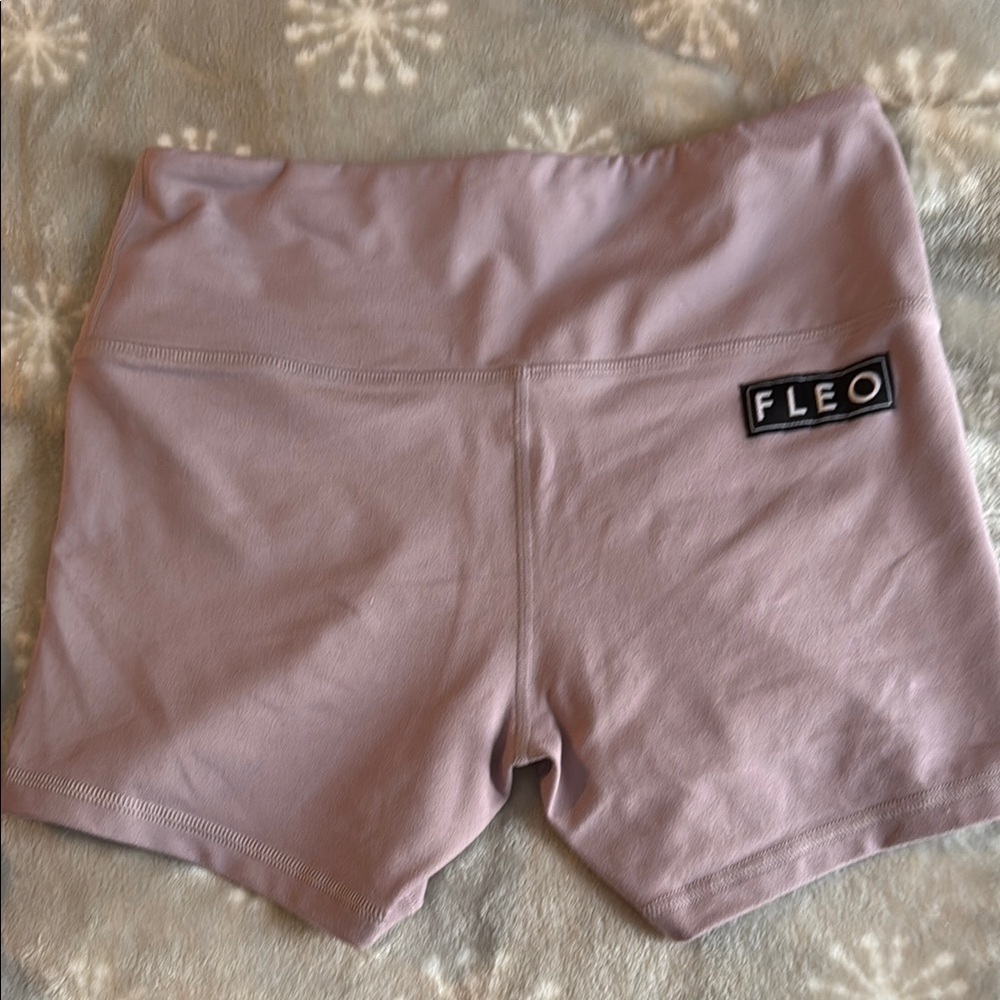 Fleo Purple Athletic Shorts